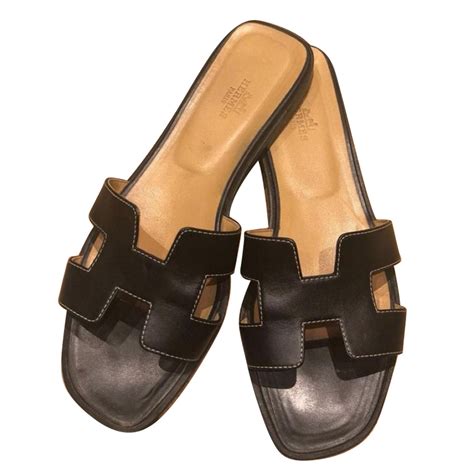 women's hermes sandals|hermes sandals women black.